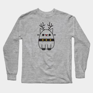 Paws the Cat - Rudolph Long Sleeve T-Shirt